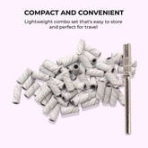 3.1mm Mini Sanding Bands – 3/32" Shank